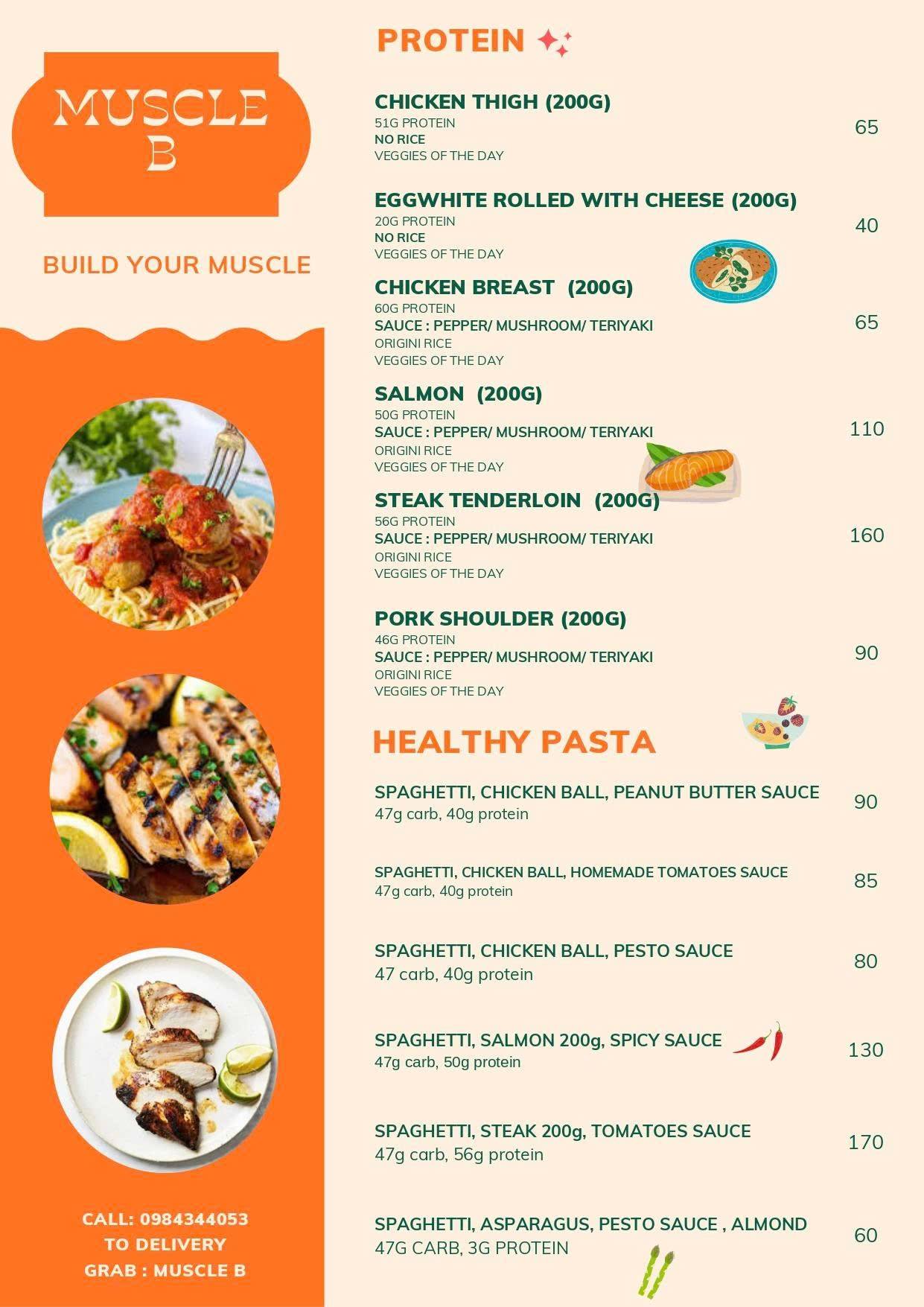 Menu page 1